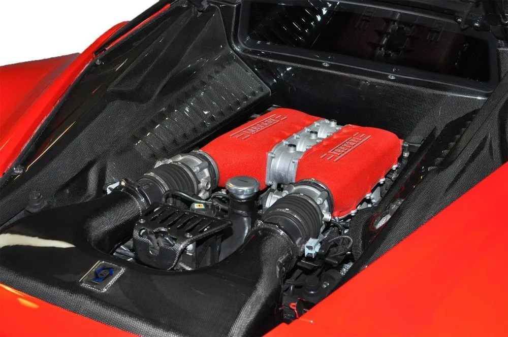 C3 Carbon Ferrari 458 Carbon Fiber Complete Engine Bay