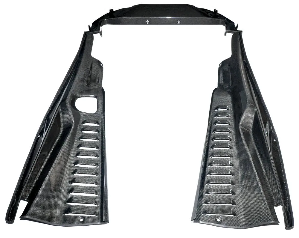 C3 Carbon Ferrari 458 Carbon Fiber Complete Engine Bay