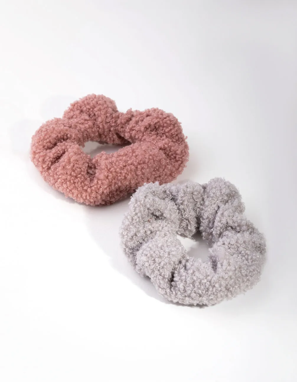 Fabric Teddy Pack Scrunchies