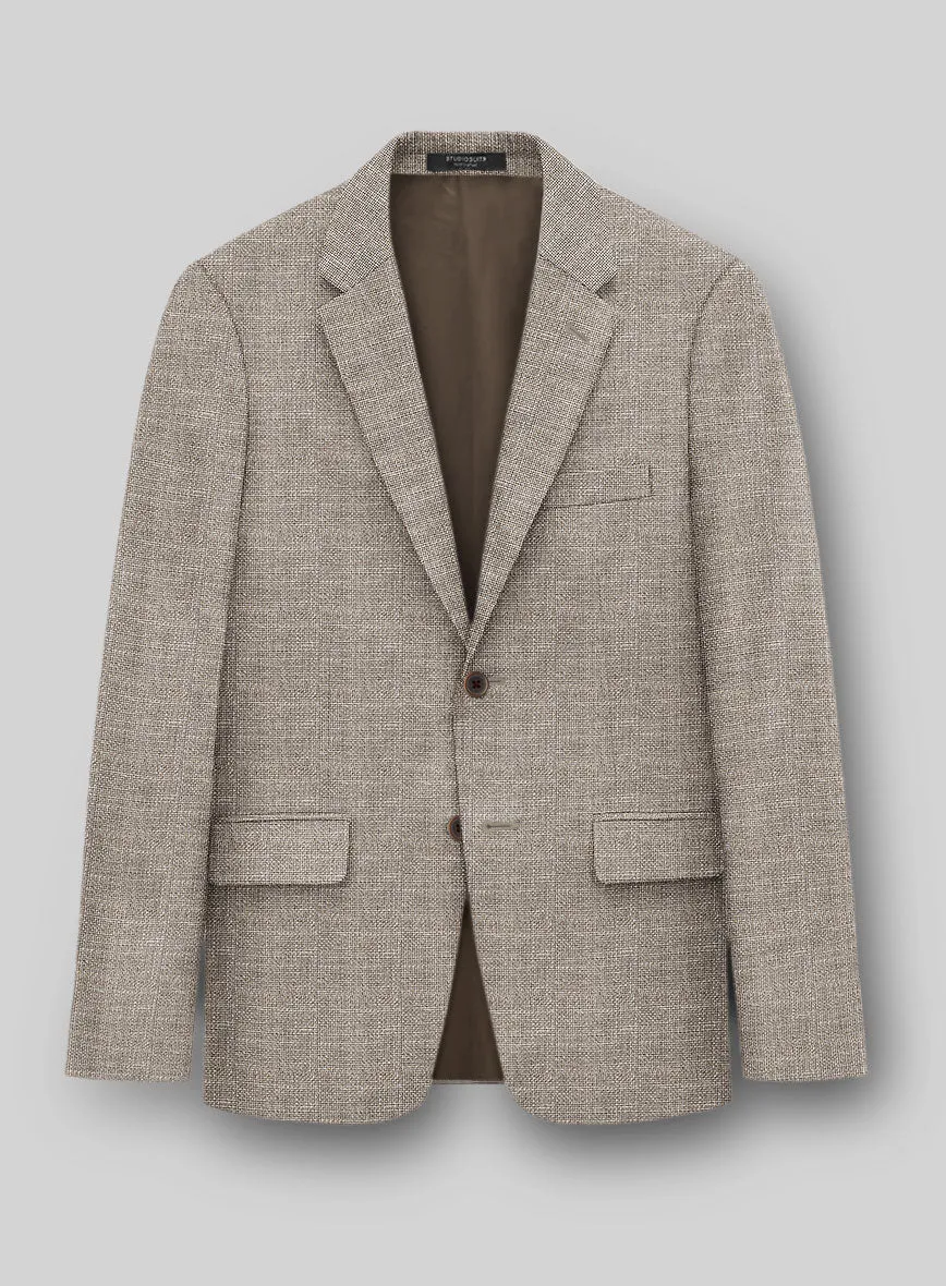Italian Wool Linen Silk Justo Jacket