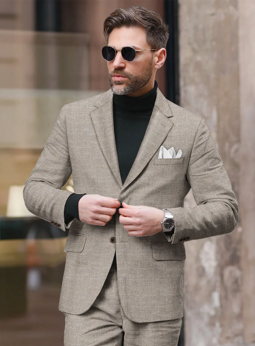 Italian Wool Linen Silk Justo Jacket