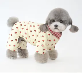 Pet Clothes Pet Coat Winter Quilted to Keep Warm Dog Four-Legged Cotton-Padded Clothes