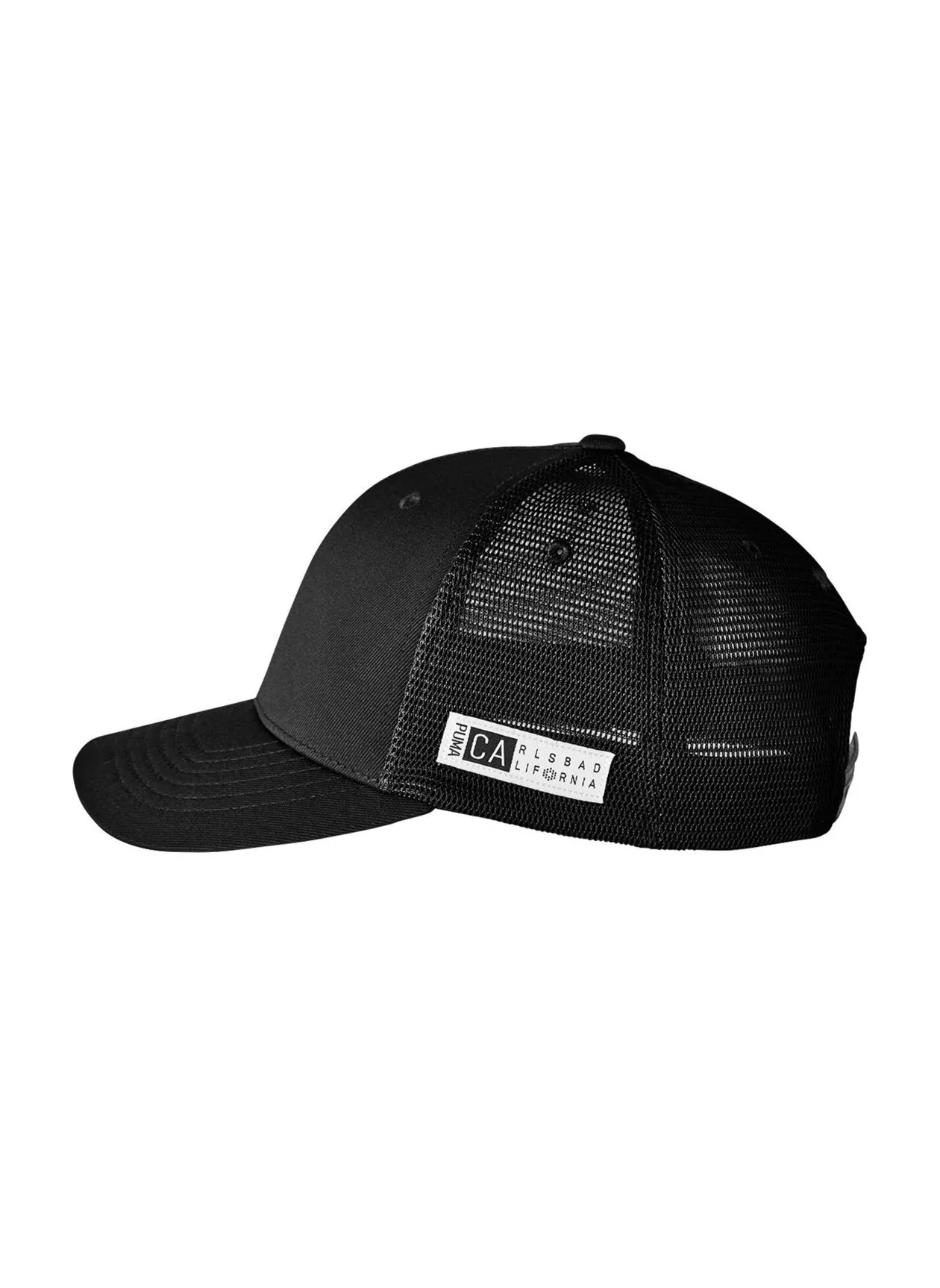 PUMA Black 110 Snapback Trucker Hat |  PUMA 黑色後扣卡車司機帽