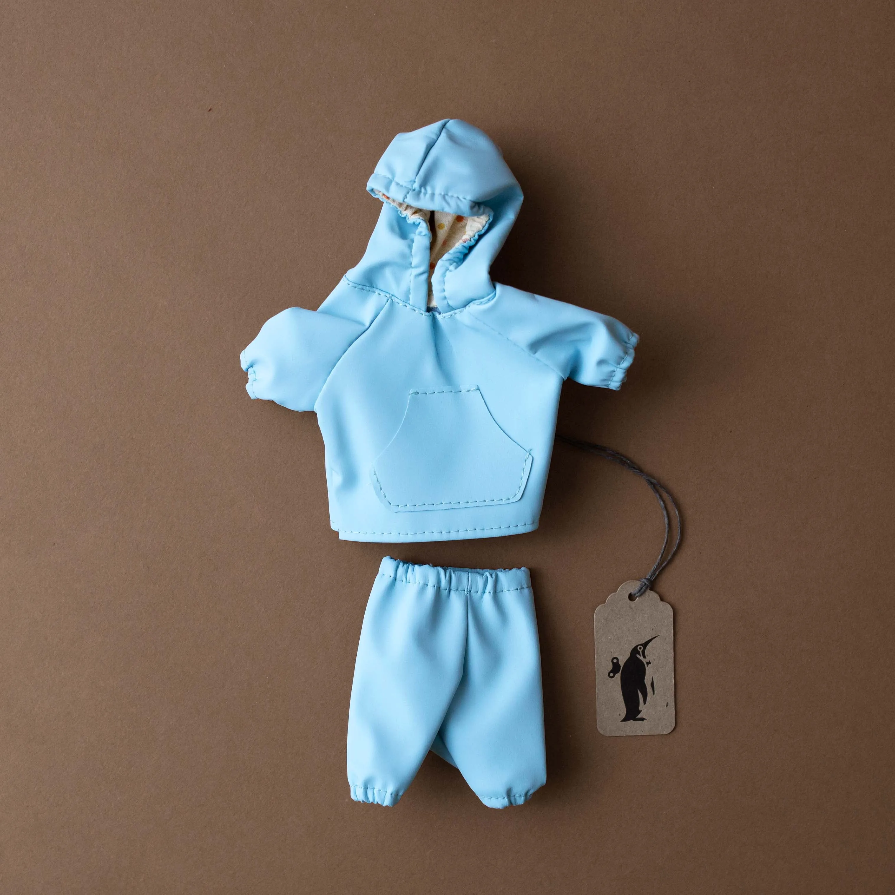 Teddy Junior Outfit | Sky Blue Raingear with Hood