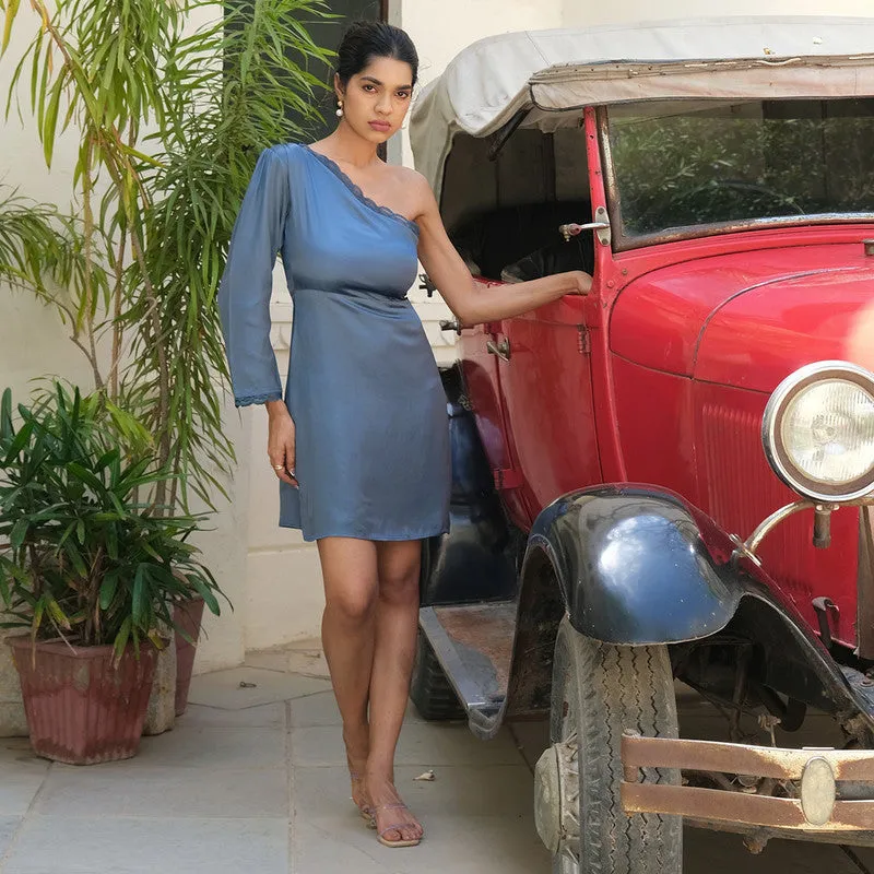Tencel Dress For Women | Blue